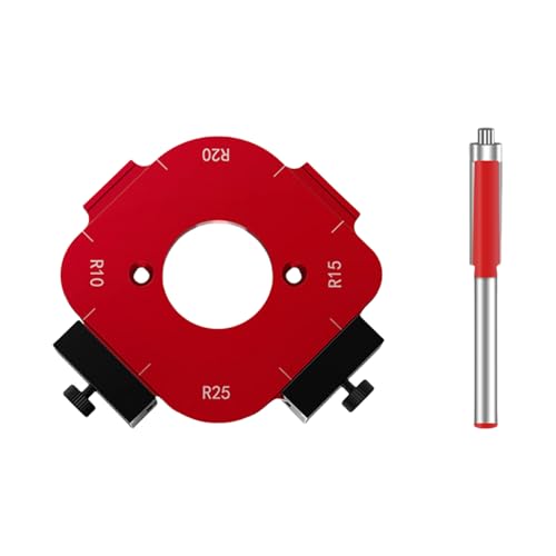 Holzbearbeitungsfräser, Eckradius-Schablonen, Vorrichtungen, gebogene Ecken, Fräsen, kreisförmige Renovierungszubehör von TTTLLNN