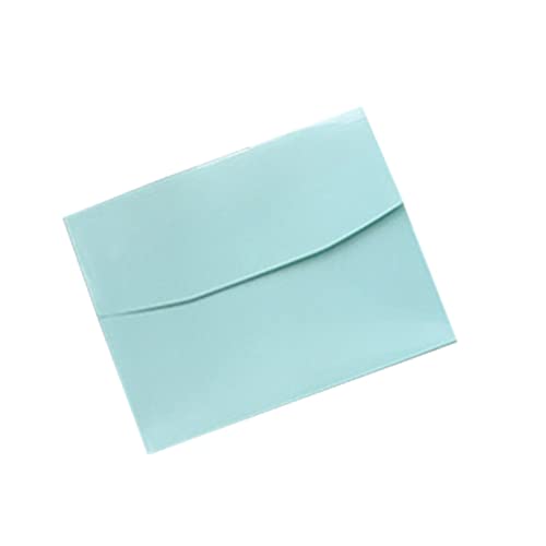 Folder, Aktenordner, 2-teiliger Aktenordner, A4, hochwertiger PVC-Ordner, Verriegelungsknopf-Design, Umschlag mit großer Kapazität, Büro-Dokumententasche, Dokumenten-Organizer(Color:Blu) von TTYSSAC