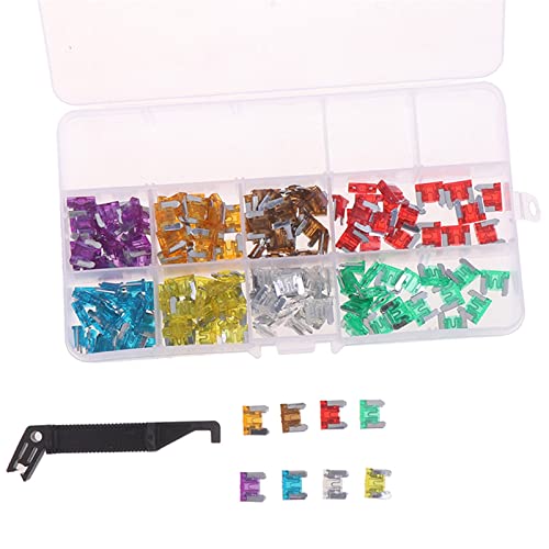 100x Micro Auto Car Low Profile Mini Blade Fuse Kit 3A5A7.5A10A15A 20A25A30A von TUCANSBP