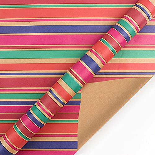 Geschenkpapier mit Kugeln, Weihnachts-Serie, seitliches Geschenkpapier, Muster für Zuhause, Party, Hochzeit, Weihnachtsbaum, Festival, Dekoration, Geschenk von TURWXGSO