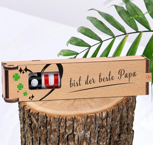 TUZELIYA Süßes Geschenke für Papa - Du bist der beste Papa - Duplo Geschenkbox - Geburtstagsgeschenk für Papa - Bester Papa Geschenke - Vatertagsgeschenk - Ohne Duplo von TUZELIYA