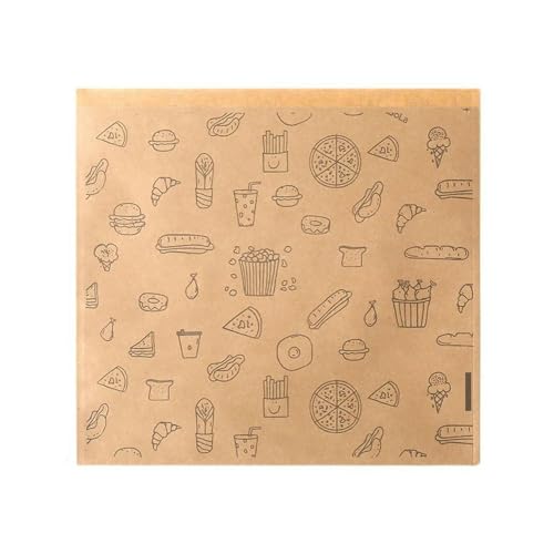 Lebensmittelqualität fettdichte Papiertüte Sandwichbeutel Takeaway Fast Food Verpackung DIY Backen Papiertüten von TVIVID