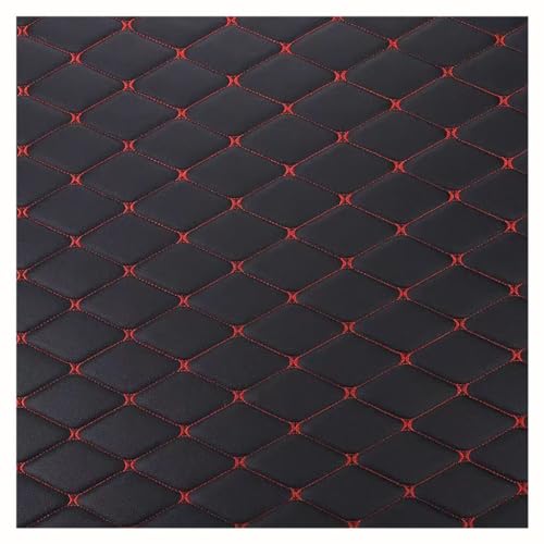 Kunstleder Gesteppt Meterware Polsterstoff Möbelstoff Gesteppt Kaschiert Leder Polsterstoff Stoff Kunstleder Polsterstoff Bezugsstoff Lederoptik Als Polster-Stoff/Sitzbezug(Black 1,1.6X2m) von TVQJGTYL