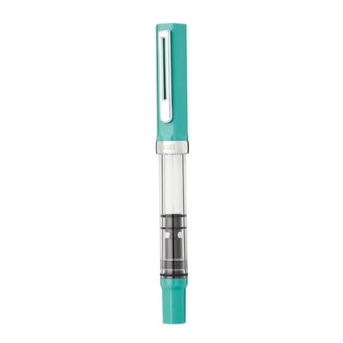 TWSBI Füllfederhalter Eco Persian Green, Kolbenfüllung, Hartstahlfeder M, Harz, Taiwan von TWSBI