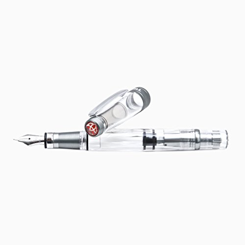 Twsbi, Diamond 580 ALR Nickel Gray, Füllfederhalter M von TWSBI