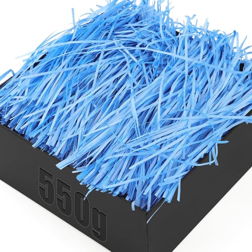 TXXATX 550g Geschreddertes Papier für Geschenkbox Königsblau Füllmaterial Geschenk Verpackungsmaterial mit Schleifen Hamper Shred Raffia Füllmaterial für Pakete DIY Festival Geschenkbox Dekoration TXXATX 550g Geschreddertes Papier für Geschenkbox Königsblau Füllmaterial Geschenk Verpackungsmaterial mit Schleifen Hamper Shred Raffia Füllmaterial für Pakete DIY Festival Geschenkbox Dekoration von TXXATX