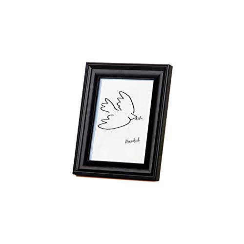 TXXMM Holz-Bilderrahmen Rahmen Tabelle Wandbehang Bilderrahmen 10 Zoll 6 7 8 Inch Framed Photo Frame-Einstellung Tabelle (Color : Black, Size : 10-inch) von TXXMM