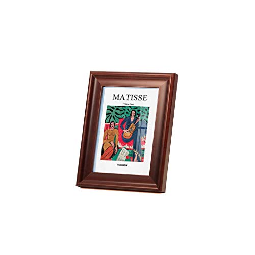 TXXMM Holz-Bilderrahmen Rahmen Tabelle Wandbehang Bilderrahmen 10 Zoll 6 7 8 Inch Framed Photo Frame-Einstellung Tabelle (Color : Brown, Size : 10-inch) von TXXMM