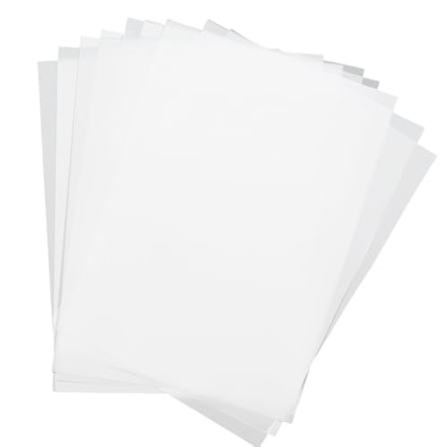 TYFGRT 100 Blatt A4-Dünnpapier, Transparentpapier, Kopierpapier, Drucktransparentpapier, Mehrzweck-Transparentpapier von TYFGRT