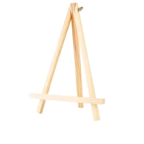 Easel Stand 1/5 stücke Holz Mini Staffelei Rahmen Stativ Display Treffen Hochzeit Tisch Name Karte Stand Display Halter Kinder Malerei Handwerk Staffelei(1pc (20x30cm)) von TYNXK