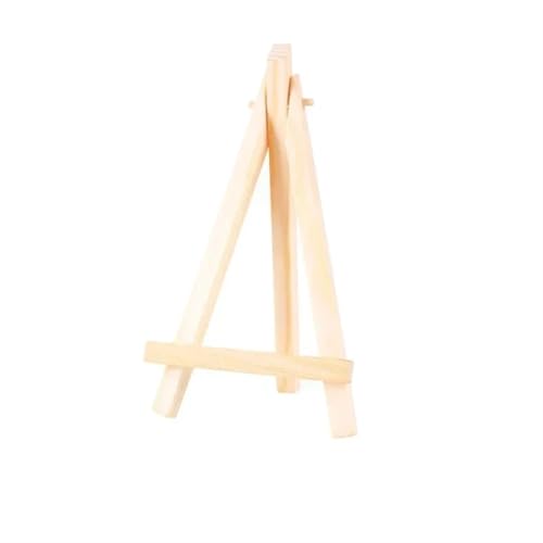 Easel Stand 1/5 stücke Holz Mini Staffelei Rahmen Stativ Display Treffen Hochzeit Tisch Name Karte Stand Display Halter Kinder Malerei Handwerk Staffelei(5pc (8x15cm)) von TYNXK