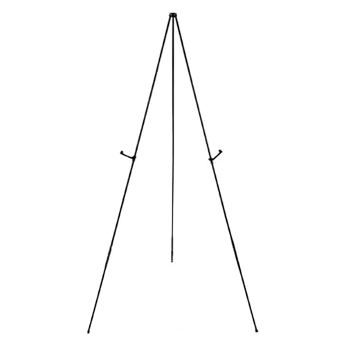 TYNXK Easel Stand Weißer Staffeleiständer for die Präsentation von Hochzeitsschildern und Postern, Stativ-Staffeleiständer, Kunst-Zeichnungsstaffeleien, Malerei-Kunst-Staffeleihalter Staffelei(Black) von TYNXK