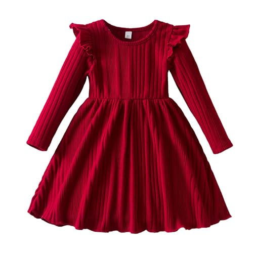 TYUIOP blusenkleid weihnachtsoutfit baby mädchen weinrotes kleid puppen kleidung kleid für weihnachtsfeier tierpyjama für kinder kostüm mädchen kinder mädchen weihnachtsmann kostüm ganzkörper von TYUIOP