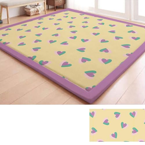 TYYUETY sanfte Matte für Kleinkinder Zimmer Teppich kinderzimmer kinderteppich Matte krabbelmatte krabbeldecke für spielmatte Tatami Matte Carpet bodenmatte spielteppich Junge mädchen sanfte Matte von TYYUETY