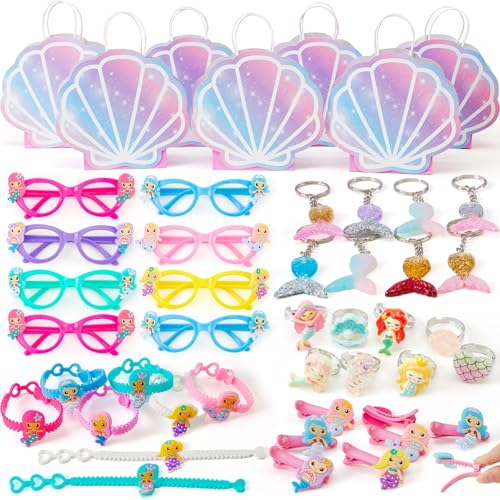 Tacobear Meerjungfrau Party Mitgebsel Kindergeburtstag Mädchen Geschenktüten Meerjungfrau Party Ringe Schlüsselanhänger Haarnadeln Armband Meerjungfrau Give Aways Gastgeschenke für Kinder Tacobear Meerjungfrau Party Mitgebsel Kindergeburtstag Mädchen Geschenktüten Meerjungfrau Party Ringe Schlüsselanhänger Haarnadeln Armband Meerjungfrau Give Aways Gastgeschenke für Kinder von Tacobear