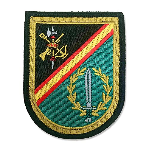 Spanische Legion Spanische Streitkräfte, Spanische Erdarmee, Militär, bestickt mit großer Haftung (BOEL Flagge der Spezialoperationen) von Tacro