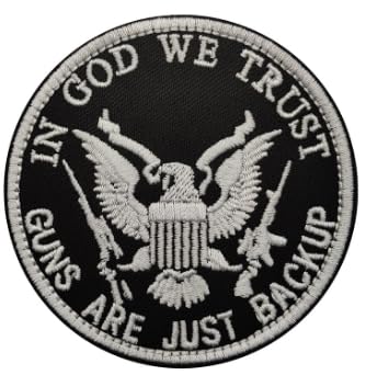 In God We Trust Stickerei Patch Abzeichen Rucksack Outdoor Weste DIY Armband Militär Applique Emblem Gesticktes Abzeichen Taktische Kleidung Patches von Tactical Clothes Patches