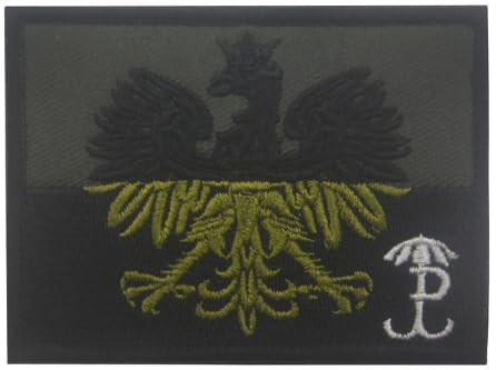 Polen Adler Flagge Stickerei Patch Abzeichen Rucksack Outdoor Weste DIY Armband Militär Applique Emblem Gestickte Abzeichen Taktische Kleidung Patches von Tactical Clothes Patches