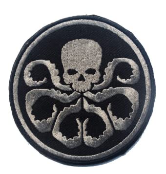 Hydra Militär-Aufnäher, bestickt, für Kleidung, mit Klettverschluss von Tactical Embroidered Patch