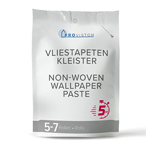 Vliestapeten Kleister, 5-7 Rollen, 200g Packung, Tapetenkleister, hervorragende Klebekraft, sehr ergiebig, Rollkleister zum Tapezieren (TA-H-55-1) von Tadessi