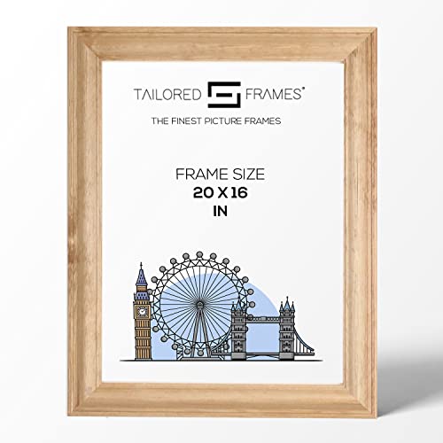 Tailored Frames - Bilderrahmen - Handgefertigt aus echtem Holz. - Kiefer antik (No 19) - 20" x 16" / ca. 50,8x40,6 cm von Tailored Frames