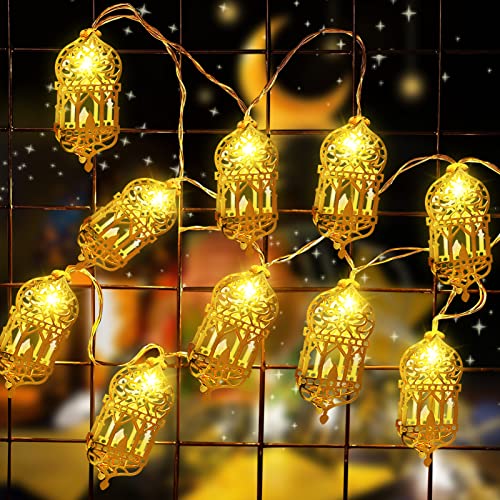 TaimeiMao Ramadan Lichterkette, 1.65M Lichterketten, Eid Ramadan Laternen Lichterkette, Ramadan Dekorative Lichter, Ramadan Dekoration, Ramadan Heim Dekoration Party Zubehör von TaimeiMao