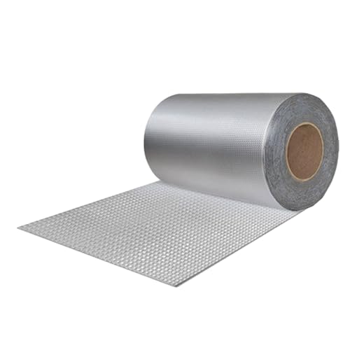 Takluu Aluminiumband, silberfarben, Klebeband für Handwerk, wasserdichtes Dichtungsband, robust – Reparaturband für Boote und Rohre aus Aluminiumfolie für Projekte von Takluu