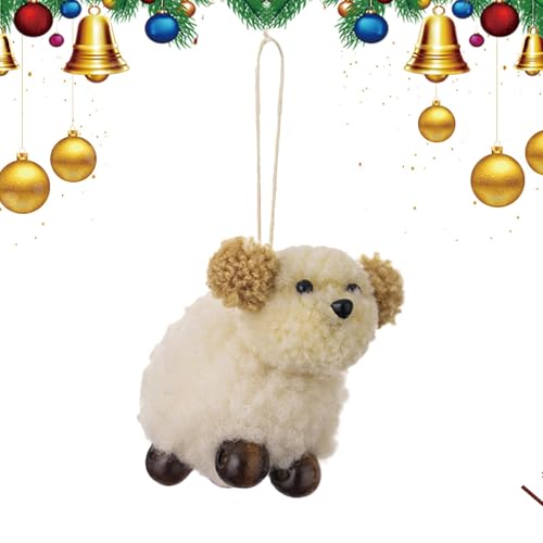 Takluu Hundeornamente für Weihnachtsbaum, Weihnachtsbaumschmuck | Weihnachtsbaum-Hundeornamente aus Filz | Home Party Dekoration Ornamente für Weihnachtsbaum, Innenräume von Takluu