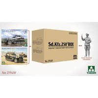 Sd.Kfz. 250 BOX - 250/1 + 250/3 GREIF + 1/16 Erwin Rommel von Takom