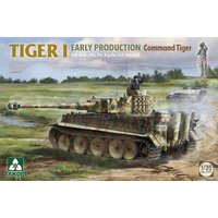 Tiger I - Early Production - Sd.Kfz.181 Pz.Kpfw.VI Ausf.E - Command Tiger von Takom