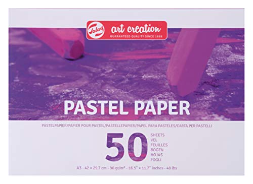 Talens Art Creation Pastellpapier DIN A3, 90g/m², 50 Blätter von Talens Art Creation