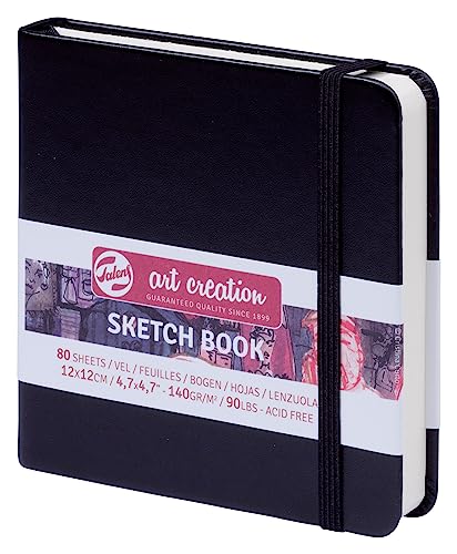 Talens Sketch Book Skizzenbuch 12x12cm, 140g/m², 80 Blatt von Talens Art Creation