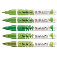 Talens ECOLINE® Brush-Pens grün, 5 St. von Talens ECOLINE®