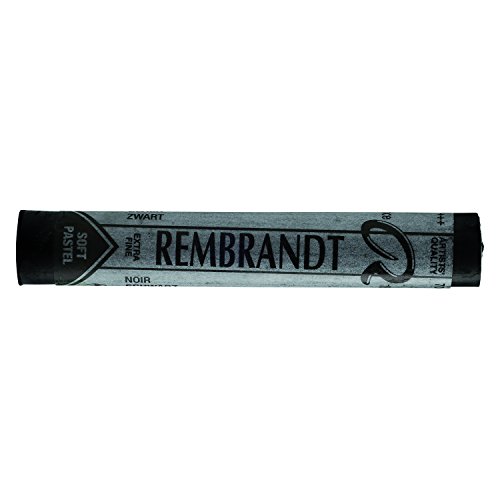 Rembrandt Pastellkreide, weich, rund, schwarz, 700,5 Stück von Rembrandt