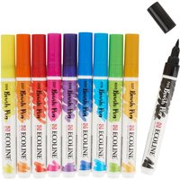 Talens Ecoline Brush Pen Set "10 Farben" von Multi