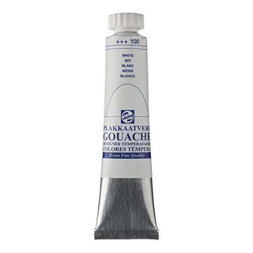 Talens Gouache-Farbe, Weiß, 20 ml von Talens