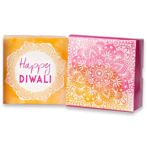 Talking Tables 3 x Diwali Papier-Geschenkboxen, recycelbare Schalen für Eid-Feier, Einweg-Leckerli-Box, Geschirr für Bollywood-Motto-Party-Design, Premium-Haptik, Dekoration von Talking Tables