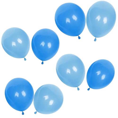 Talking Tables Packung mit 8 blauen Luftballons, 30,5 cm, Latex-Party-Dekorationen für Mädchen, Kinder oder Erwachsene, jedes Alter von Talking Tables