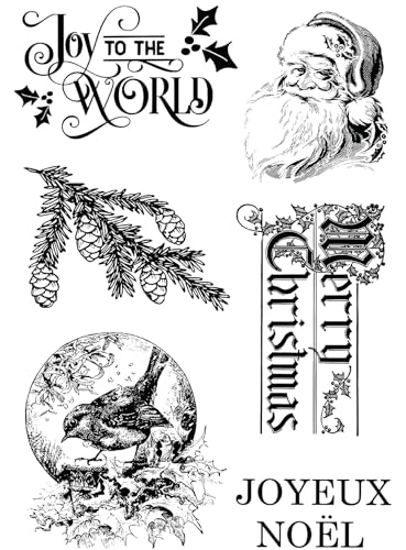 Talyor Made Journals Creative Expressions Taylor Made Journals Tis' The Season Stempel-Set, 15,2 x 20,3 cm, transparent, 15,2 x 20,3 cm von Talyor Made Journals