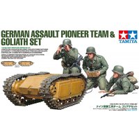 Deutsche Pioniere & Goliath-Set (3+2) von Tamiya