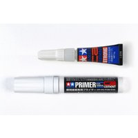 Tamiya CA-Cement/Primer Set 3g PP/PE/POM von Tamiya