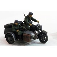 WWII Deutsches Seitenwagengespann (2 Figuren) von Tamiya