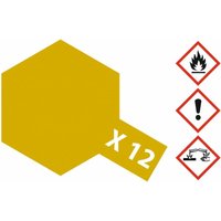 X-12 Blatt-Gold - glänzend [10 ml] von Tamiya