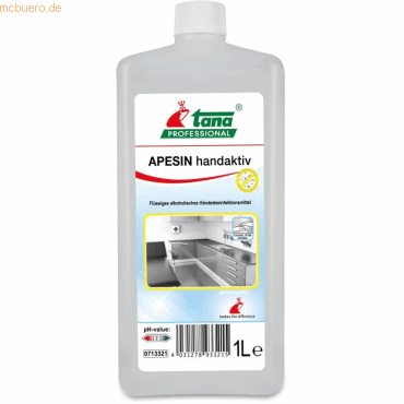 Tana Professional Händedesinfektion Apesin handactive VE=1000ml von Tana Professional