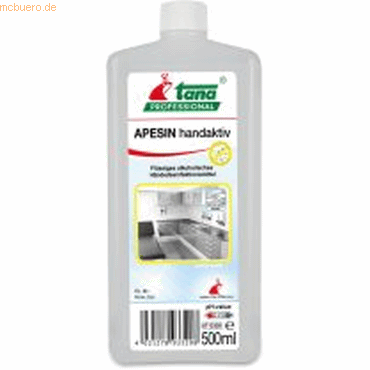 Tana Professional Händedesinfektion Apesin handactive VE=500ml von Tana Professional