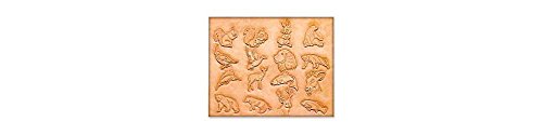 Animals Craftaid Leather Pattern Design Imprint Stamp Leathercraft 75001-00 by Tandy Leather von Tandy Leather