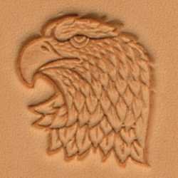 Tandy Leather 3D-Stempel 88361-00 Adlerkopf, linkes Gesicht von Tandy Leather