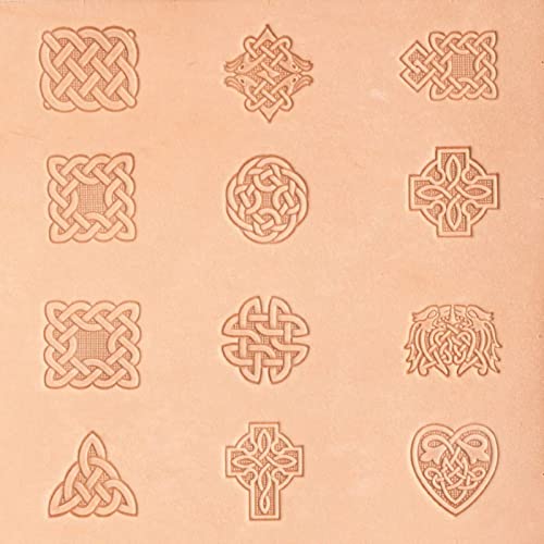 Tandy Leather Craftool Celtic Stamp Set of 12 8161-00 by von Tandy Leather