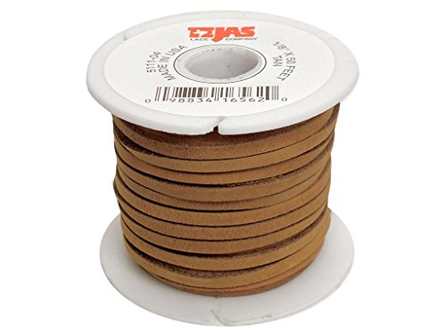 Tandy Leather Factory Latigo Lace, 1/8-Inch Wide with 50-Feet Spool, Tan by Tandy Leather Factory von Tandy Leather