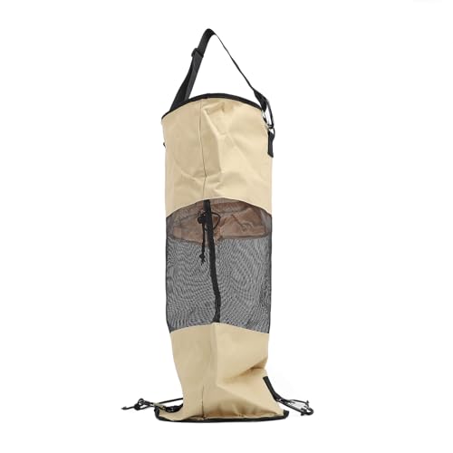 Tangxi Bootsmüllbehälter, Nylon-Oxford-Stoff-Bootsmüllsack für Outdoor Seaside Marine (Khaki) von Tangxi